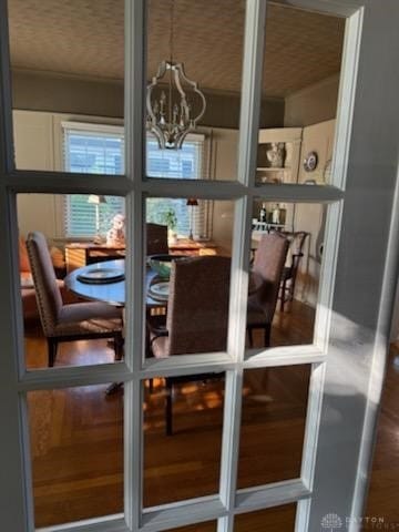 65 N Central Ave, Fairborn, OH 45324 - dining room with a chandelier