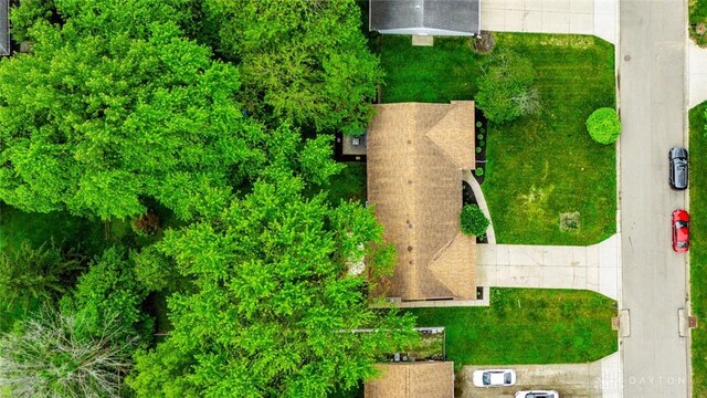 drone / aerial view