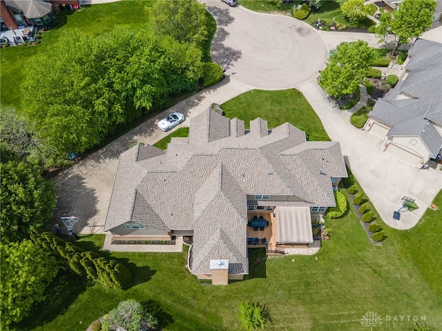 drone / aerial view