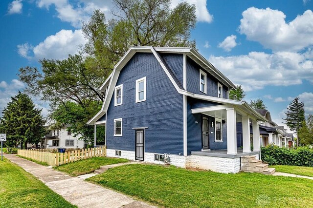 3200 Hoover Ave, Dayton, OH 45402 - view of property exterior featuring a porch