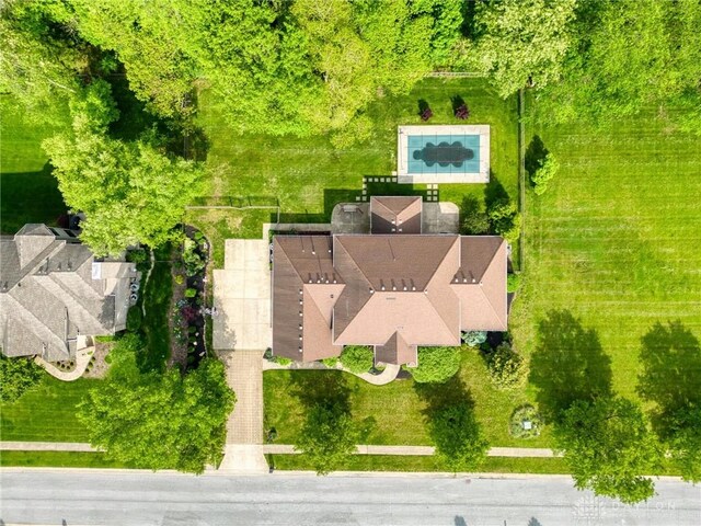 1656 Fox Trl, Bellbrook, OH 45305 - drone / aerial view