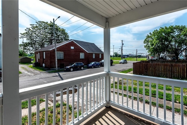 919 Summer St, Hamilton, OH 45013 - balcony with a porch
