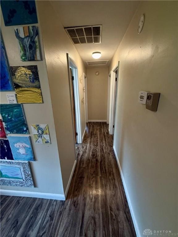 4065 Locustwood Dr, Dayton, OH 45429 - corridor featuring wood finished floors and baseboards