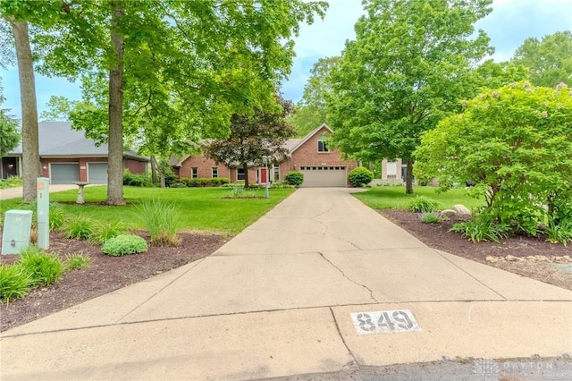 849 Wind Blf, Springboro, OH 45066 - view of front of house with a front yard