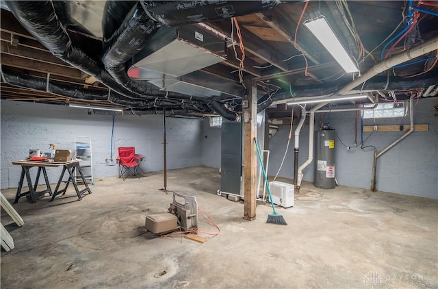20 N 10th St, Miamisburg, OH 45342 - basement with water heater