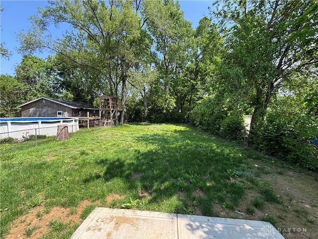 view of yard