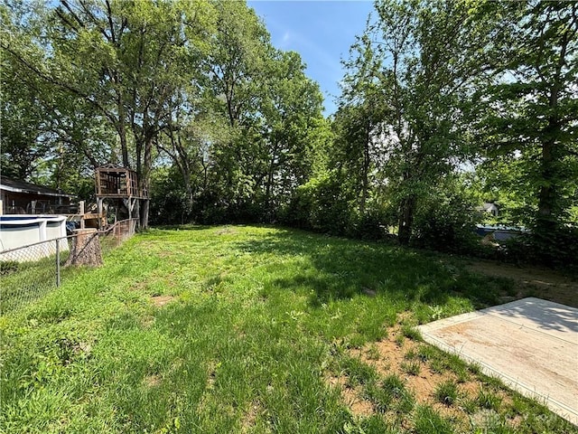 view of yard