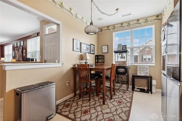 2684 Cedarbrook Way, Beavercreek, OH 45431 - dining space with healthy amount of natural light