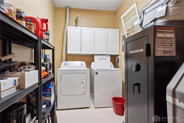 2684 Cedarbrook Way, Beavercreek, OH 45431 - laundry area featuring cabinet space and washing machine and dryer