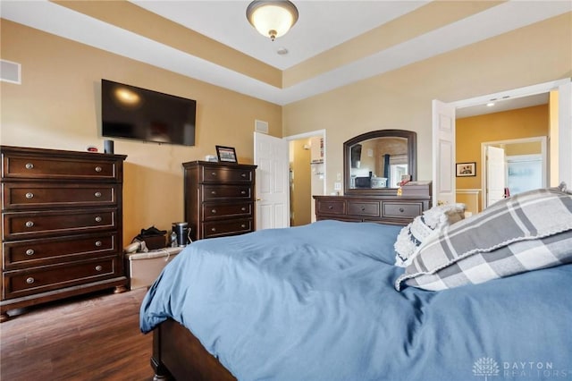 2684 Cedarbrook Way, Beavercreek, OH 45431 - bedroom featuring dark wood-type flooring