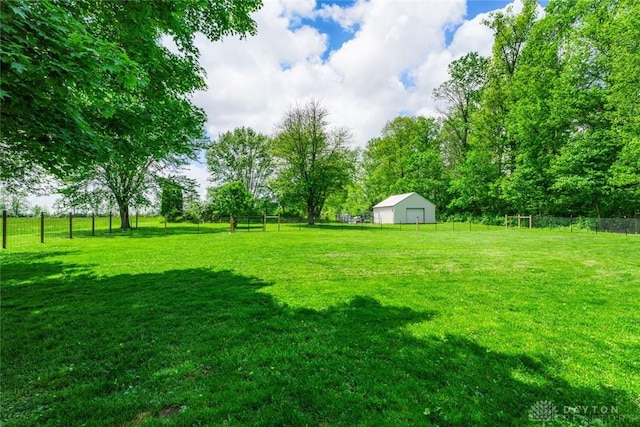 1493 N Sulphur Springs Rd, West Alexandria, OH 45381 - view of yard with an outdoor structure