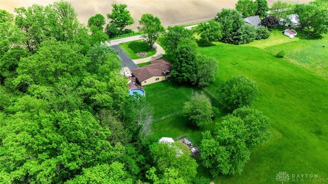 1493 N Sulphur Springs Rd, West Alexandria, OH 45381 - drone / aerial view