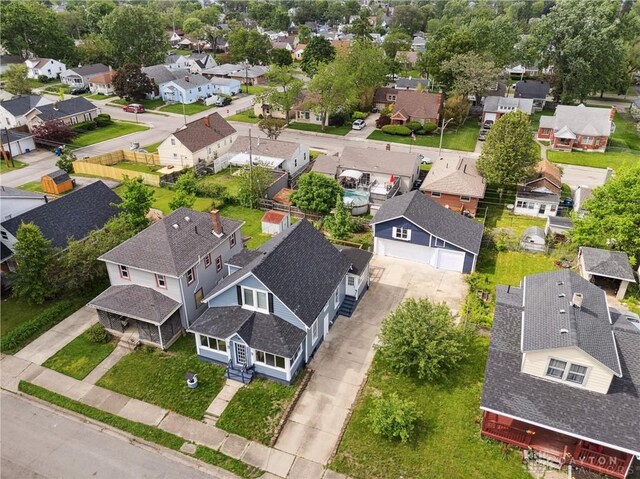 4119 Pleasant View Ave, Dayton, OH 45420 - aerial view of residential area
