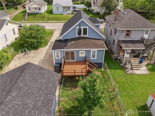 4119 Pleasant View Ave, Dayton, OH 45420 - aerial view of residential area