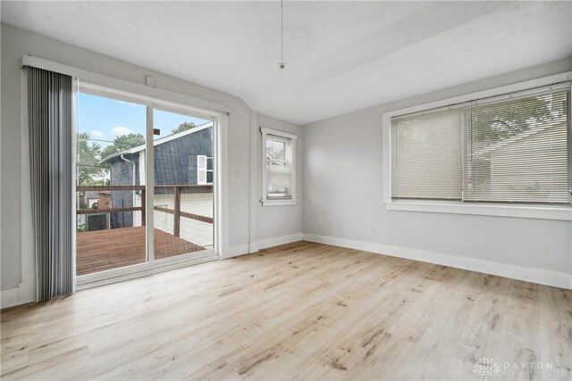4119 Pleasant View Ave, Dayton, OH 45420 - unfurnished room with wood finished floors and baseboards