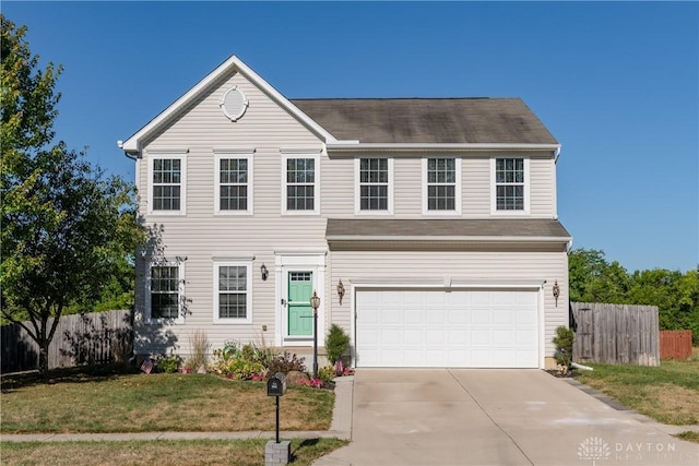 3471 Berrywood Dr, Dayton, OH 45424 - view of front of home featuring a garage and driveway