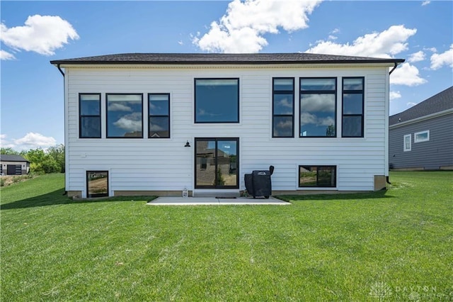 1264 Normandy, Clearcreek Twp, OH 45458 - rear view of house with a yard and a patio area