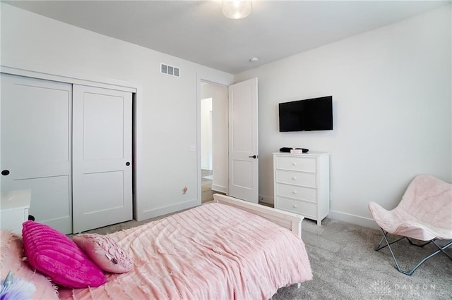 1264 Normandy, Clearcreek Twp, OH 45458 - bedroom featuring carpet floors, baseboards, and a closet