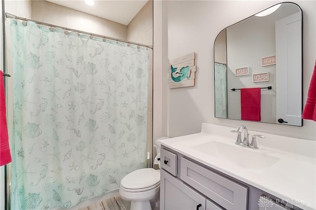 1264 Normandy, Clearcreek Twp, OH 45458 - full bath featuring toilet, vanity, and curtained shower