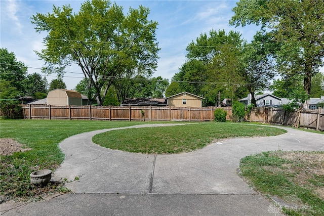 view of yard