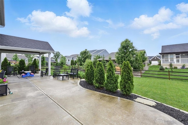 1535 Mulberry Ct, Turtlecreek Twp, OH 45036 - view of patio / terrace featuring a residential view