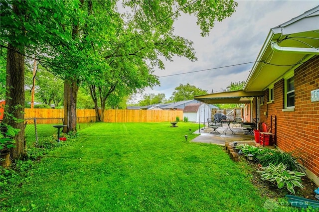 201 Applegate Rd, Union, OH 45322 - view of yard with a patio area