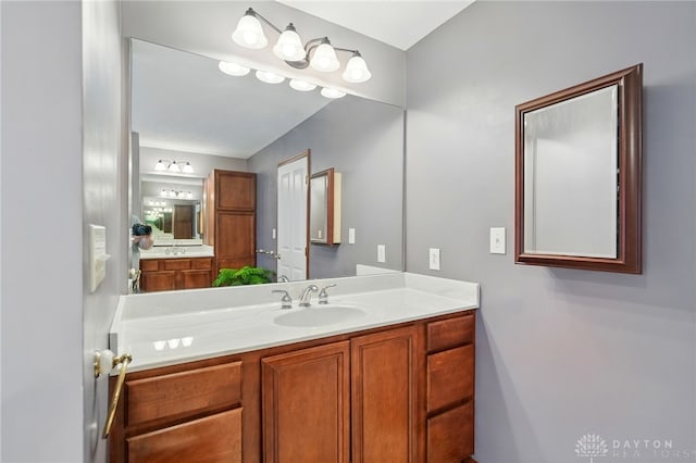 1965 Maple Ln, Beavercreek, OH 45432 - bathroom featuring vanity