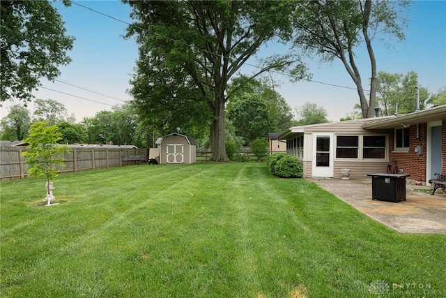 2444 Tennyson Dr, Bellbrook, OH 45305 - view of yard with a patio area