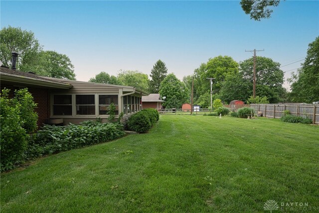 2444 Tennyson Dr, Bellbrook, OH 45305 - view of yard