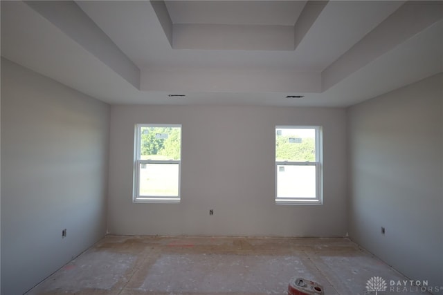 2847 Sky Crossing Dr Unit 0048, Beavercreek, OH 45434 - spare room with a raised ceiling