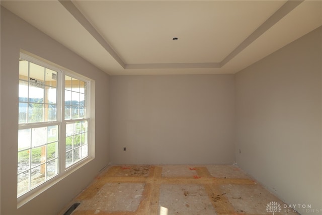 2847 Sky Crossing Dr Unit 0048, Beavercreek, OH 45434 - empty room featuring a raised ceiling