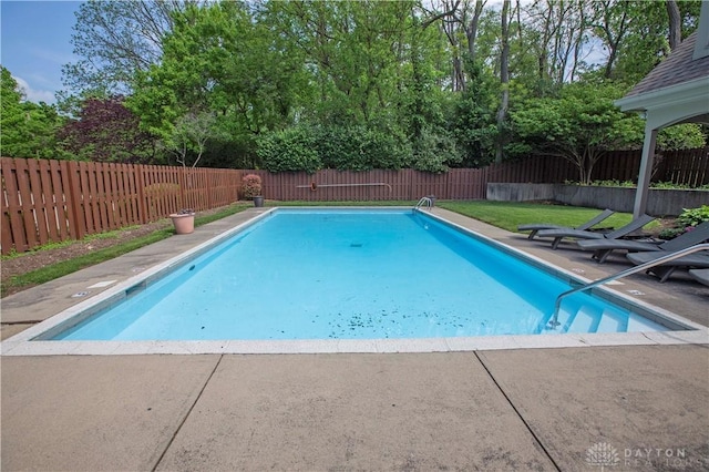40 Nicholson Ct, Washington Twp, OH 45459 - view of pool featuring a fenced backyard and a patio area