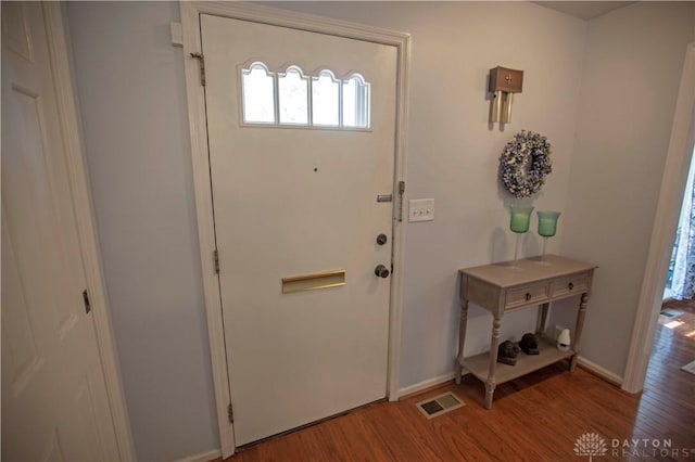 40 Nicholson Ct, Washington Twp, OH 45459 - foyer entrance with light wood-type flooring and baseboards