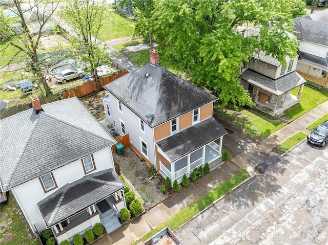 1015 Maiden Ln, Springfield, OH 45504 - aerial view of property and surrounding area