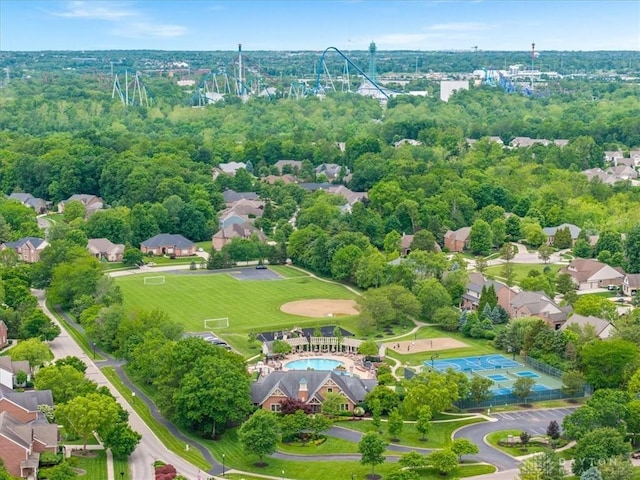 1422 Shawnee Run Dr, Maineville, OH 45039 - drone / aerial view of a notable bridge