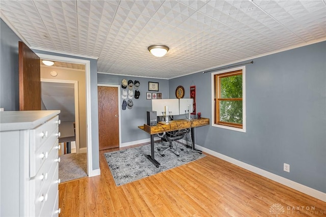 107 S High St, Arcanum, OH 45304 - office space featuring light wood finished floors and baseboards
