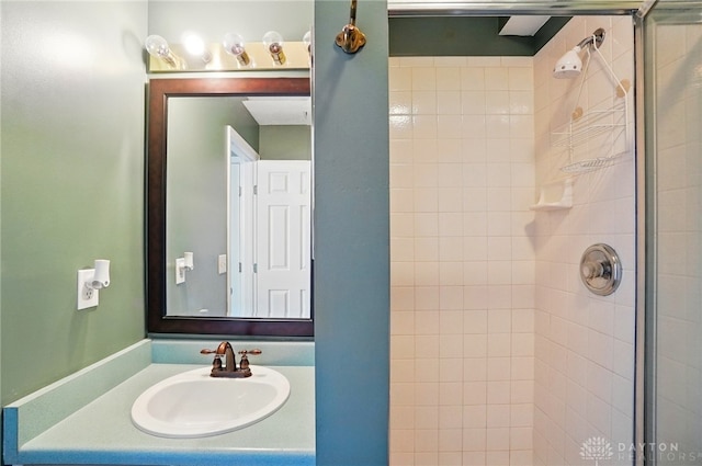 1175 Captains Brg, Dayton, OH 45458 - bathroom featuring a shower stall and vanity