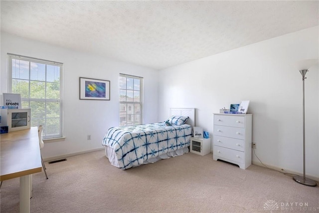 1233 Terrington Way, Miamisburg, OH 45342 - bedroom featuring carpet, baseboards, and a textured ceiling