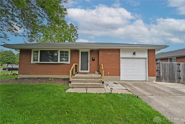1525 Forrer Blvd, Kettering, OH 45420 - single story home featuring an attached garage, concrete driveway, and brick siding