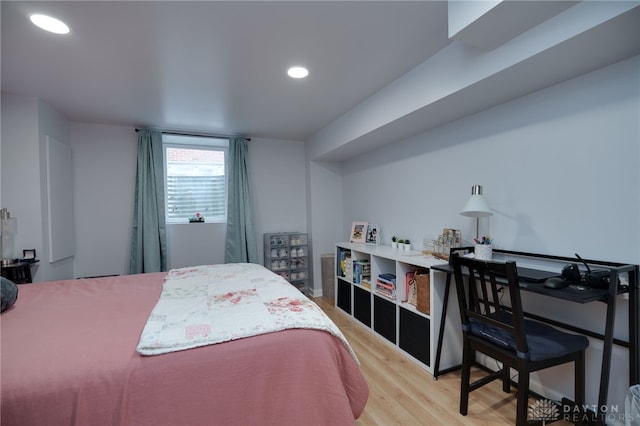 3227 Mirimar St, Dayton, OH 45409 - bedroom featuring wood finished floors and recessed lighting