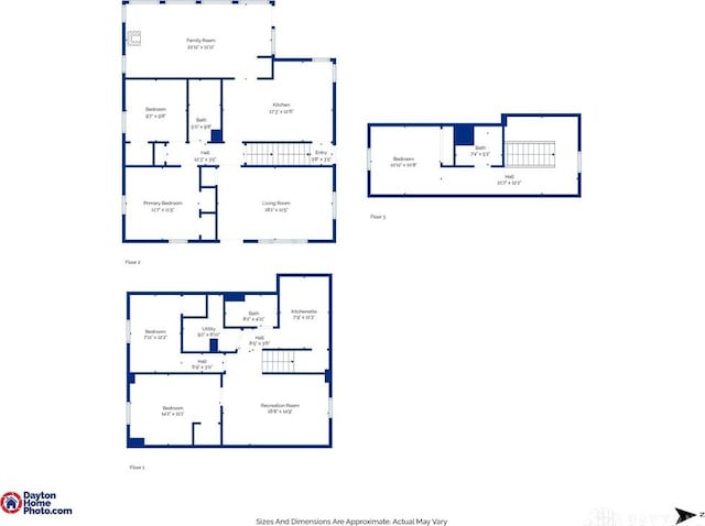 3227 Mirimar St, Dayton, OH 45409 - home floor plan
