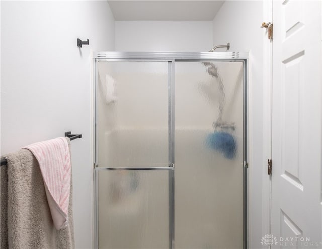 2155 Shenandoah Dr, Troy, OH 45373 - bathroom with a shower with door