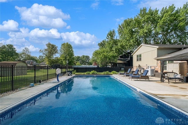 2155 Shenandoah Dr, Troy, OH 45373 - view of swimming pool with a patio