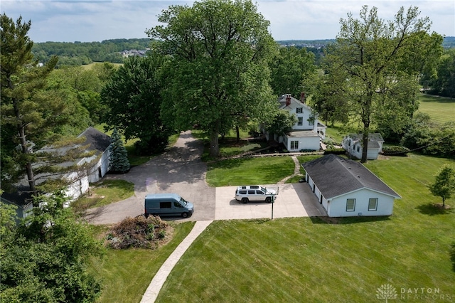 5894 Hamilton Lebanon Rd, Monroe, OH 45044 - aerial view of property and surrounding area featuring a forest