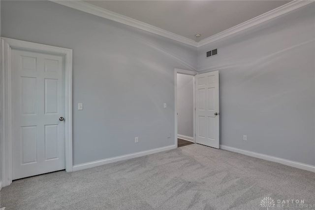 3085 State Route 122, Springboro, OH 45005 - carpeted spare room featuring ornamental molding and baseboards