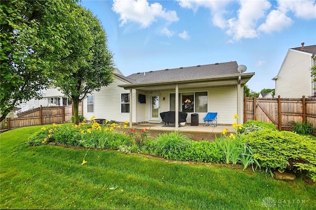 1248 Kern Dr, Germantown, OH 45327 - rear view of house featuring a patio