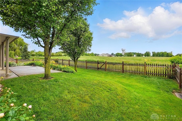 1248 Kern Dr, Germantown, OH 45327 - view of yard with a patio