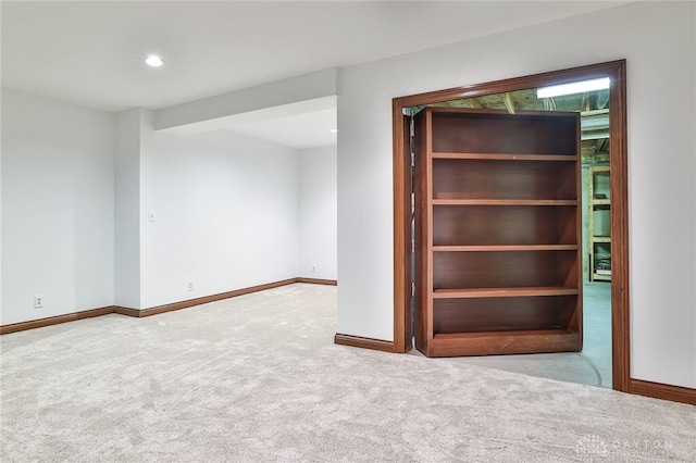 7299 Country Club Ln, West Chester, OH 45069 - carpeted spare room featuring baseboards and recessed lighting