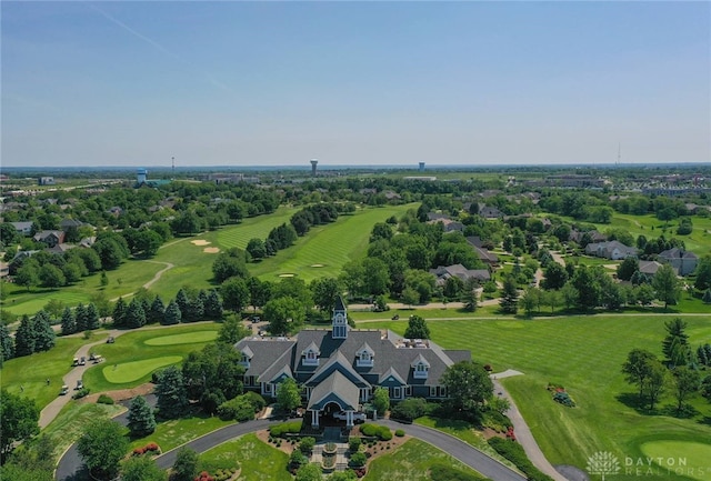 7299 Country Club Ln, West Chester, OH 45069 - bird's eye view of a tree filled landscape and a local golf course