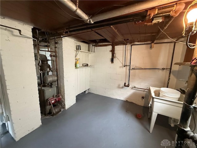 1805 Fauver Ave, Dayton, OH 45420 - view of unfinished below grade area